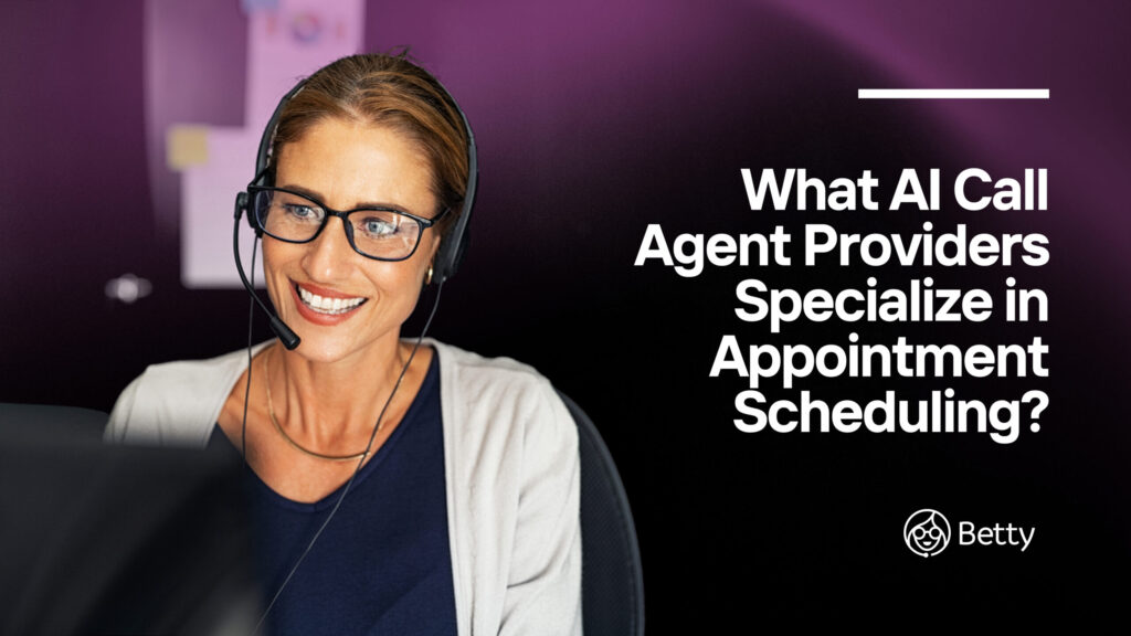 A professional appointment scheduler, representing how AI call agents simplify scheduling tasks.